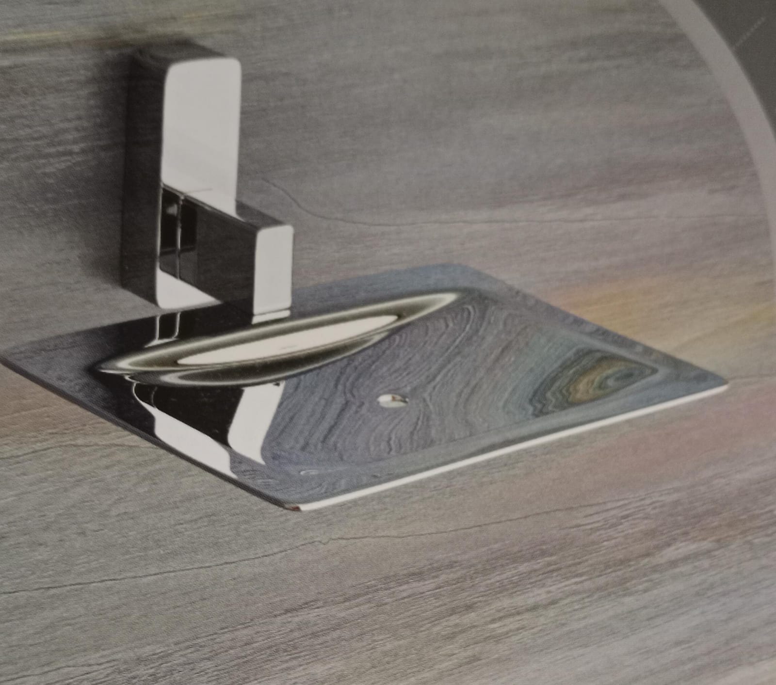 DECOR TOPAZ BRASS SOAP DISH TP0008